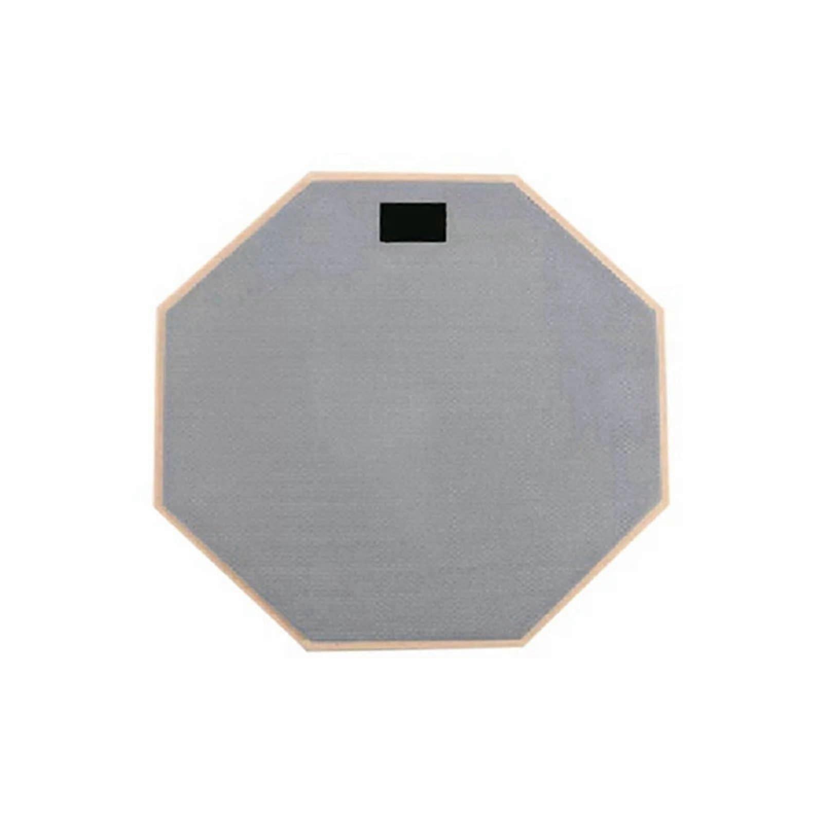 Drum Practice Pad 2 Τεμάχια 8 ιντσών Rubber Wood Training Mute Pad Grey