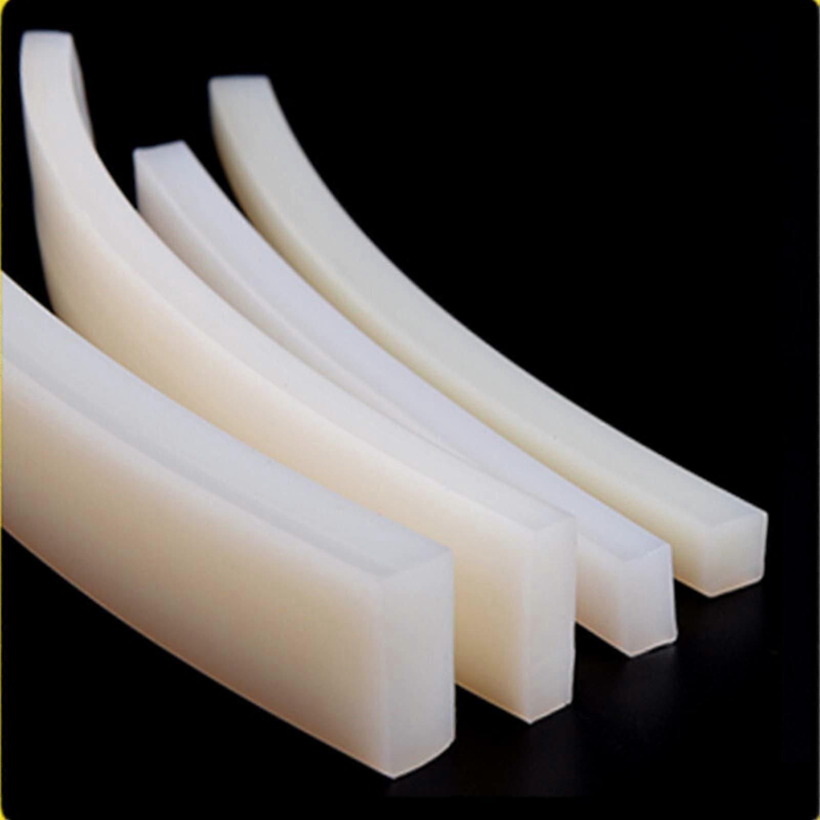 Silicone Rubber Sealing Strip High Temperature Resistant for Doors Windows 5x15mm