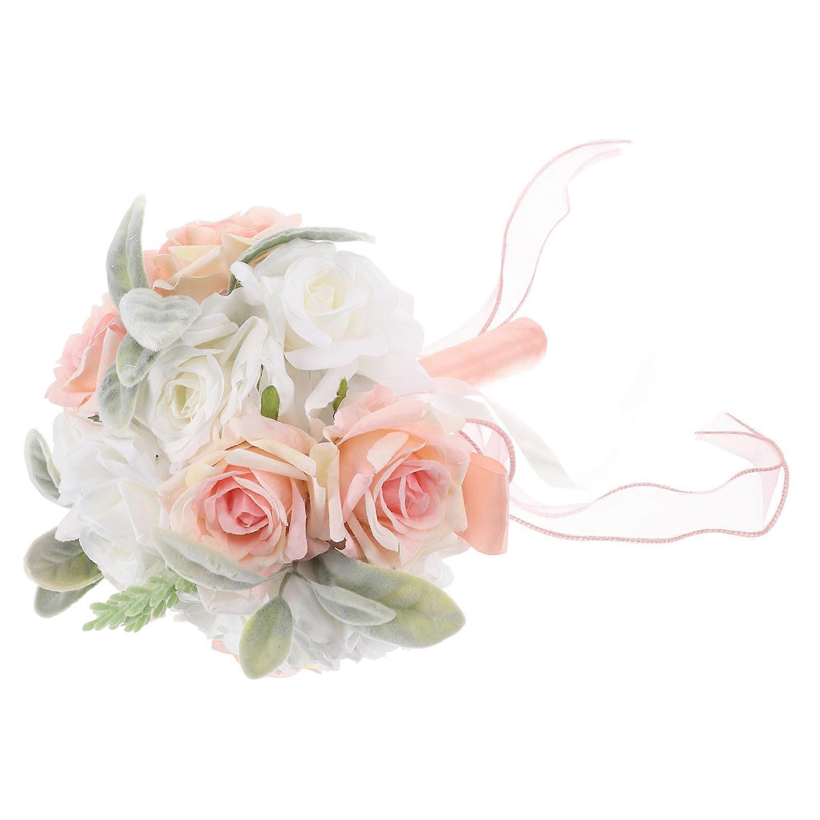 Elegant Artificial Wedding Bouquet for Brides, Bridal Photography, and Romantic Occasions – Portable Hand Bouquet Design