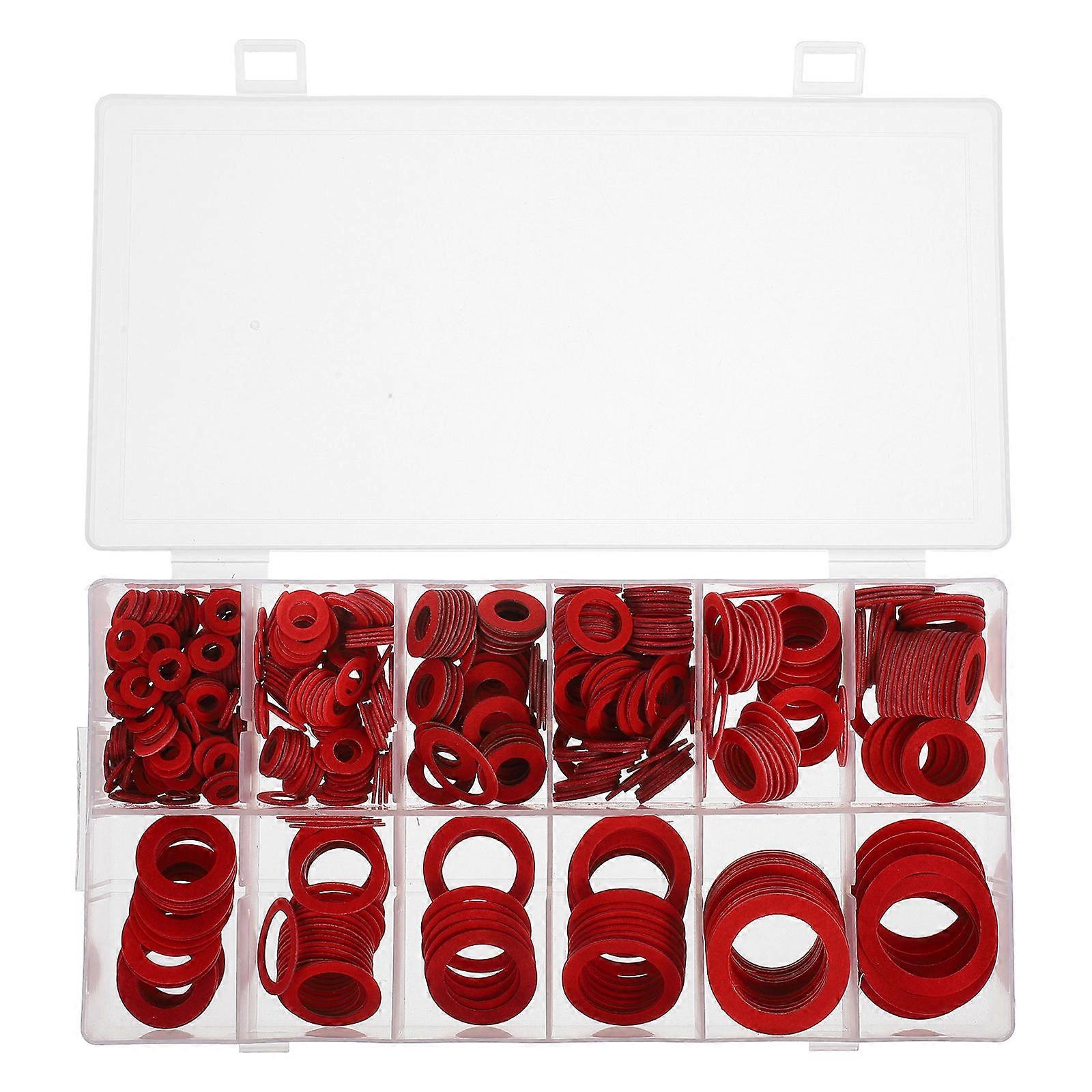 Insulating Washer Set Small Washers Plumbing Automotive Steel Paper Strong Sealing 600Pack