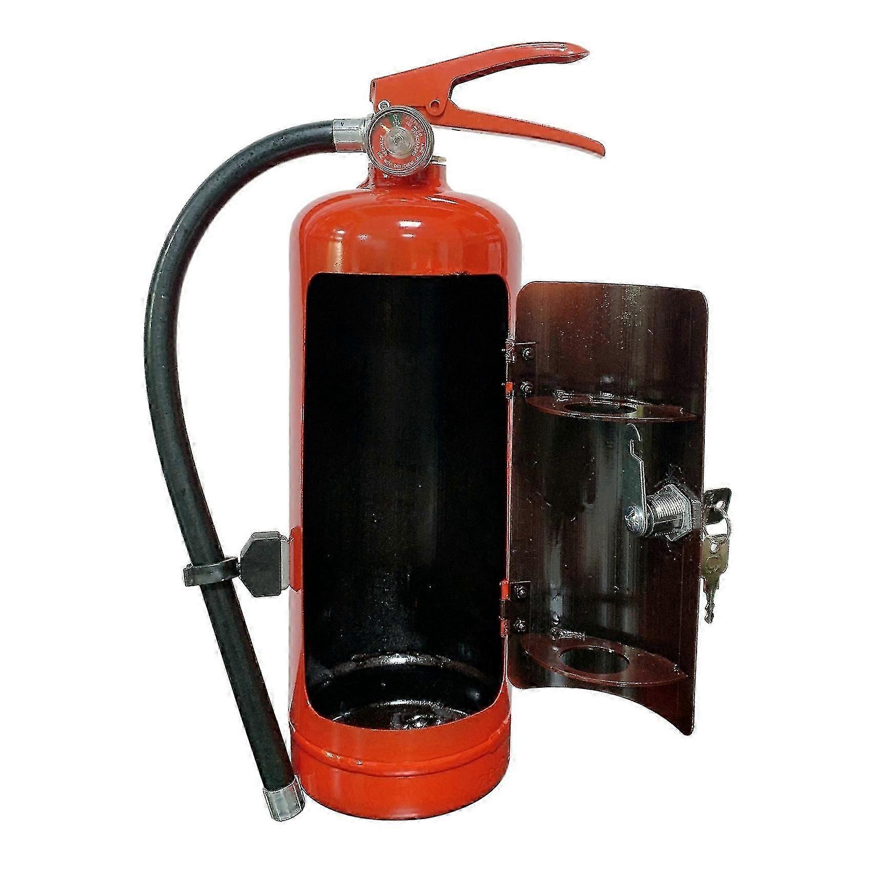 Unique Fire Extinguisher-Shaped Whisky and Beer Rack for Mini Bars