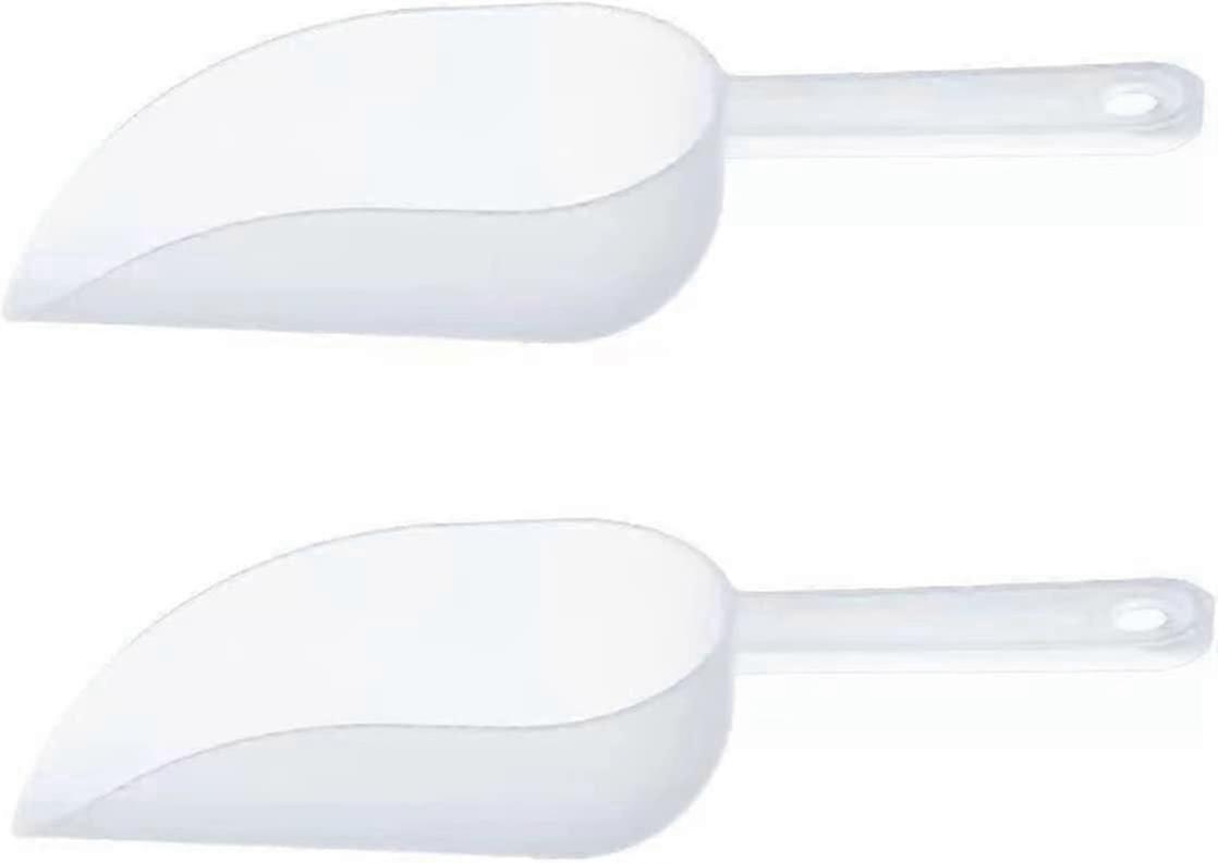 Multi-Purpose Plastic Scoop for Grains, Rice, and Ice