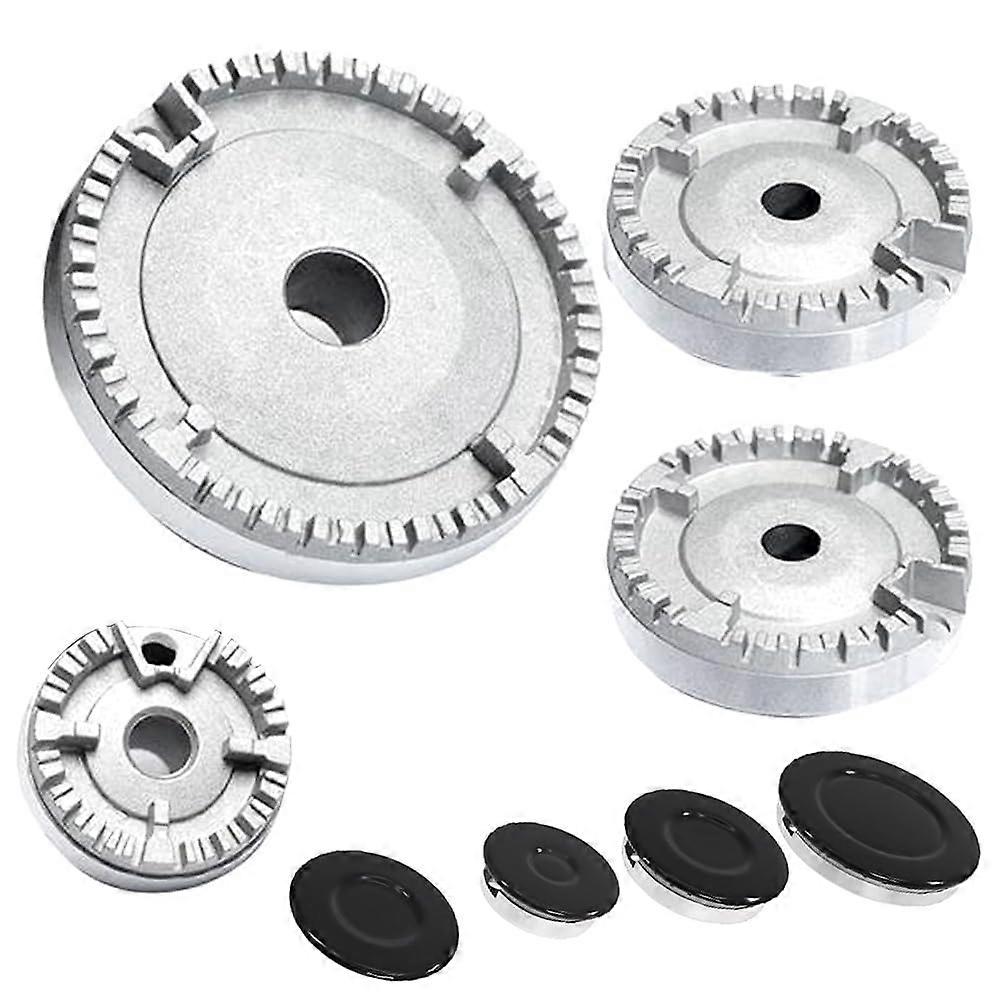 Improved flame cap for gas stove burners, Suitable for most gas stove burners