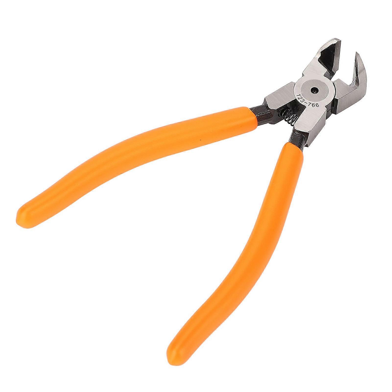 Model Nipper 6 Inch 90° Angle Bent High Hardness CRV Shaped Top Cutting Model Building Nipper