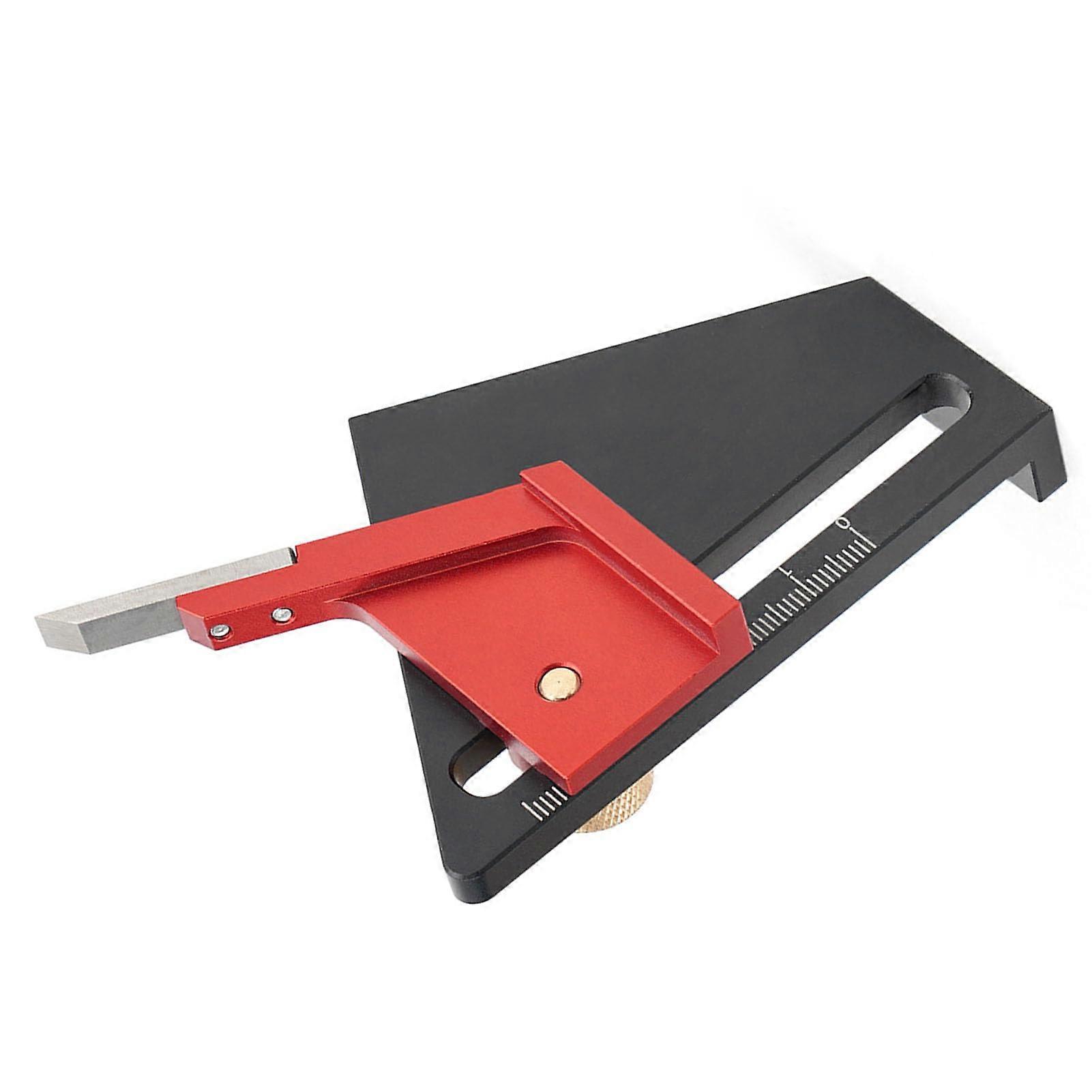 Aluminum Alloy Woodworking Center Finder Writer Quick Joint Tool for Efficient Woodworkers