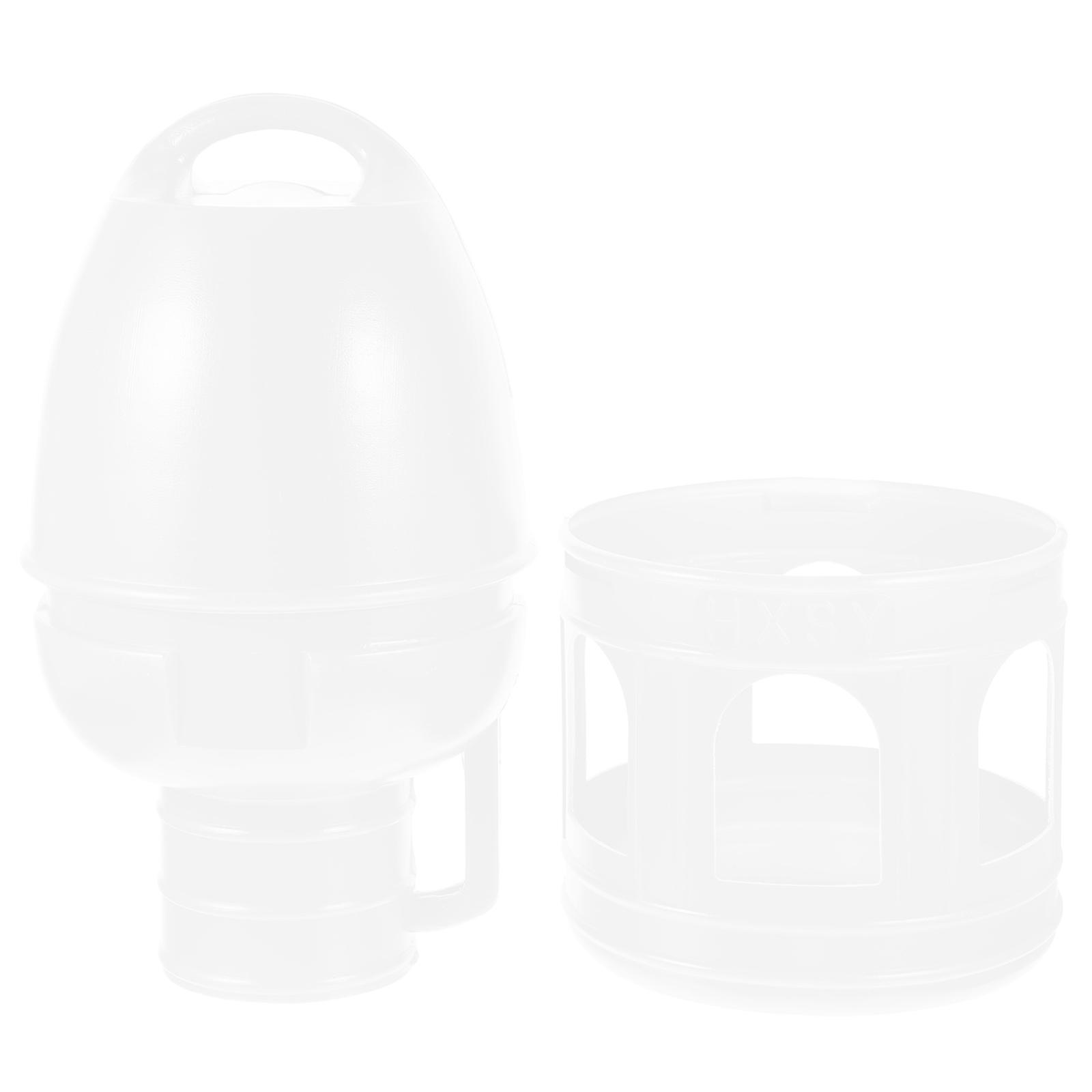 Bird Water Feeder Plastic Bird Waterer with 3L Capacity for Pet Use