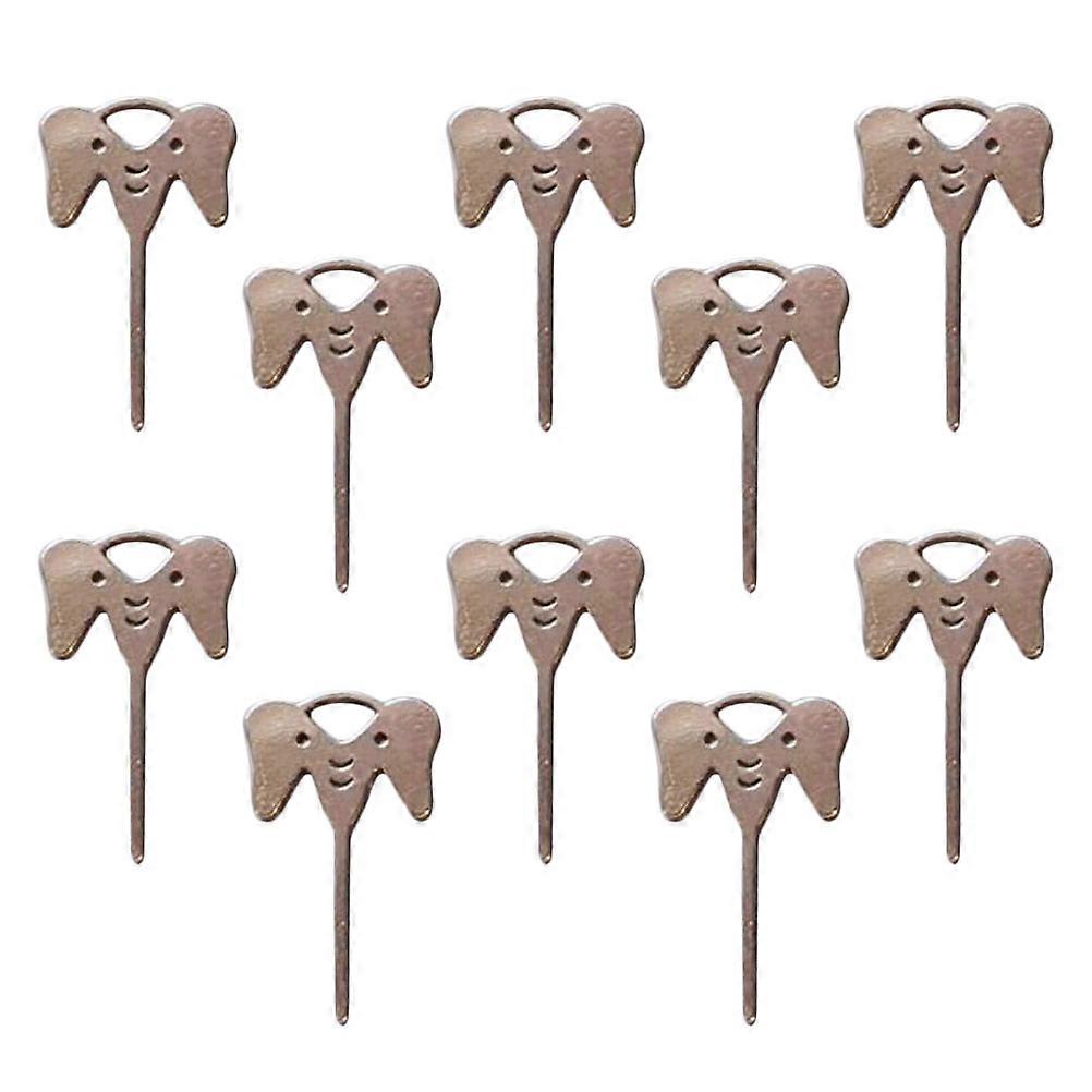 10pcs Stainless Steel SIM Card Removal Needles Durable Ejector Tool for SIM Tray Extraction, Compatible with Smartphones