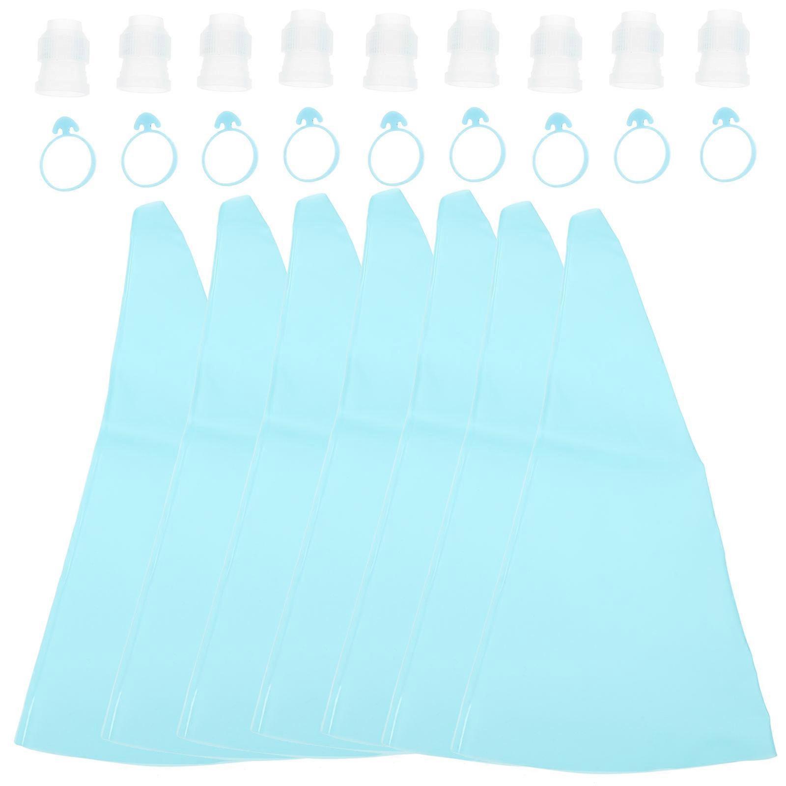 Reusable Cake Piping Tool Kit with Cream Tips and Baking Bags for Decorating Cupcakes, Cakes, and Pastries – Easy to Use for Baking Enthusiasts