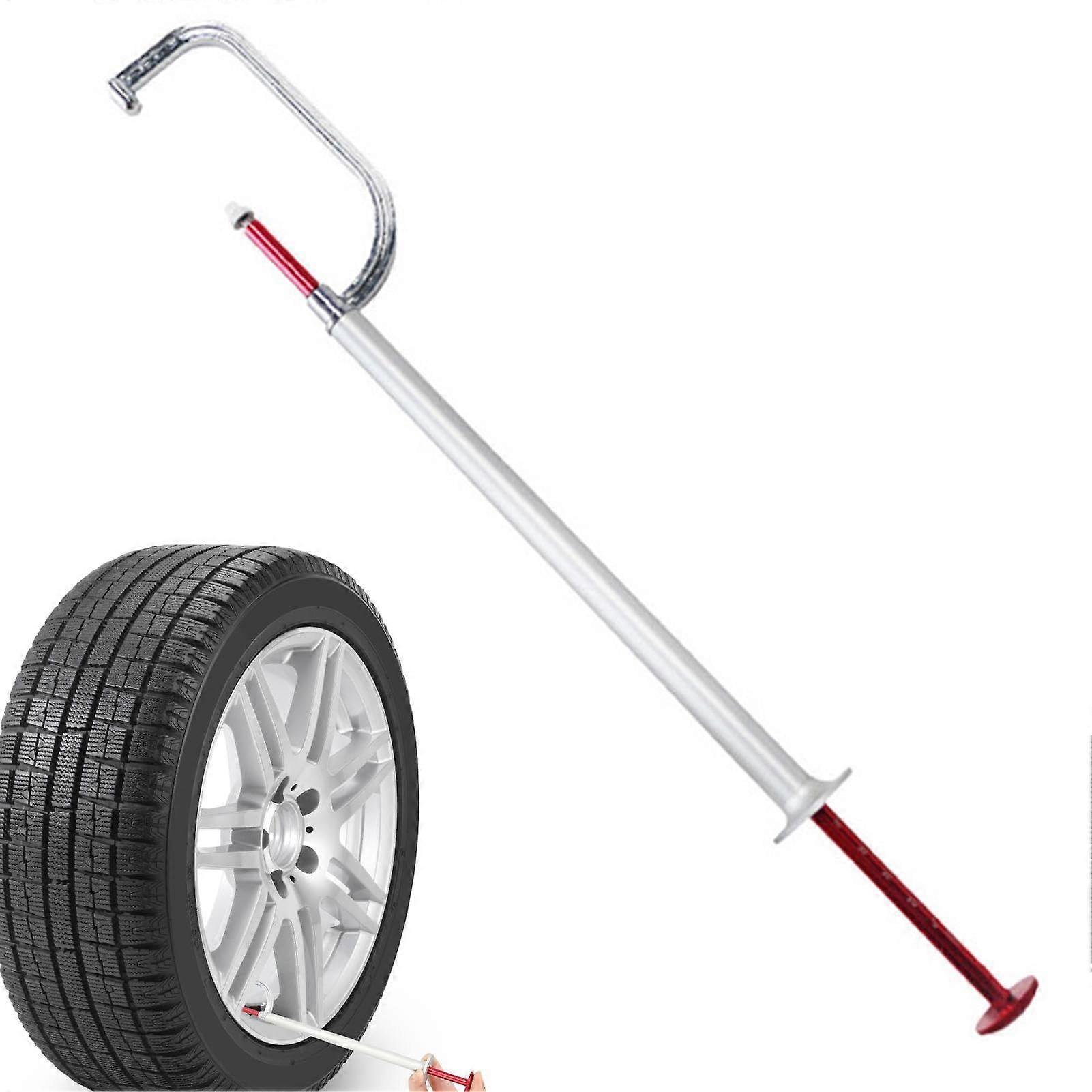 Brake Rotor Measuring Tool - 0-45 mm Aluminum Alloy Thickness Measuring Switch for Brake Disc Indication and Carrier Tester Identification