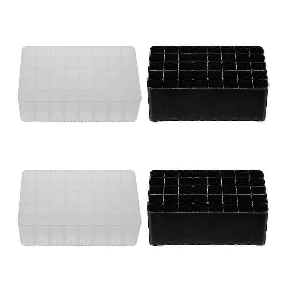 Multi-Grid Desktop Organiser - Compact 5.3x3.3x1.4in Home Storage Box