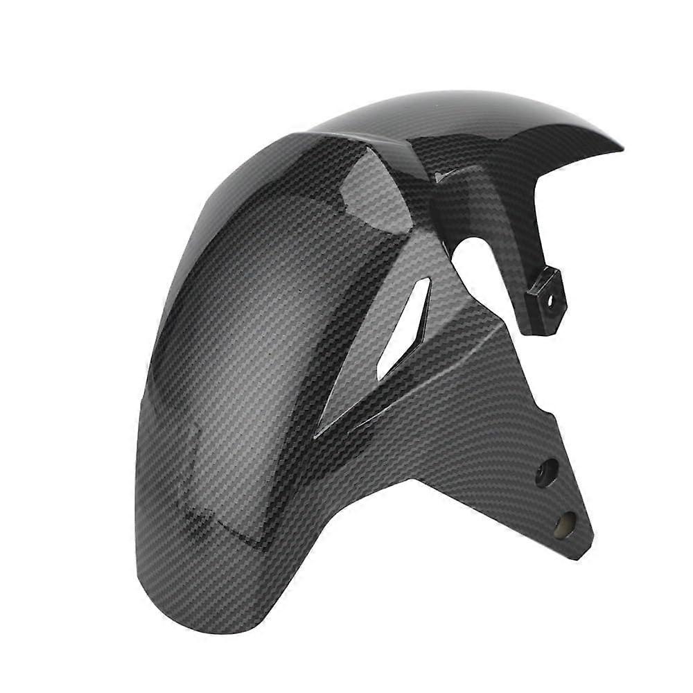 Front Mudguard for Honda GROM MSX125, PP Carbon Fibre Pattern Motorcycle Front Cover, Durable and Lightweight Design