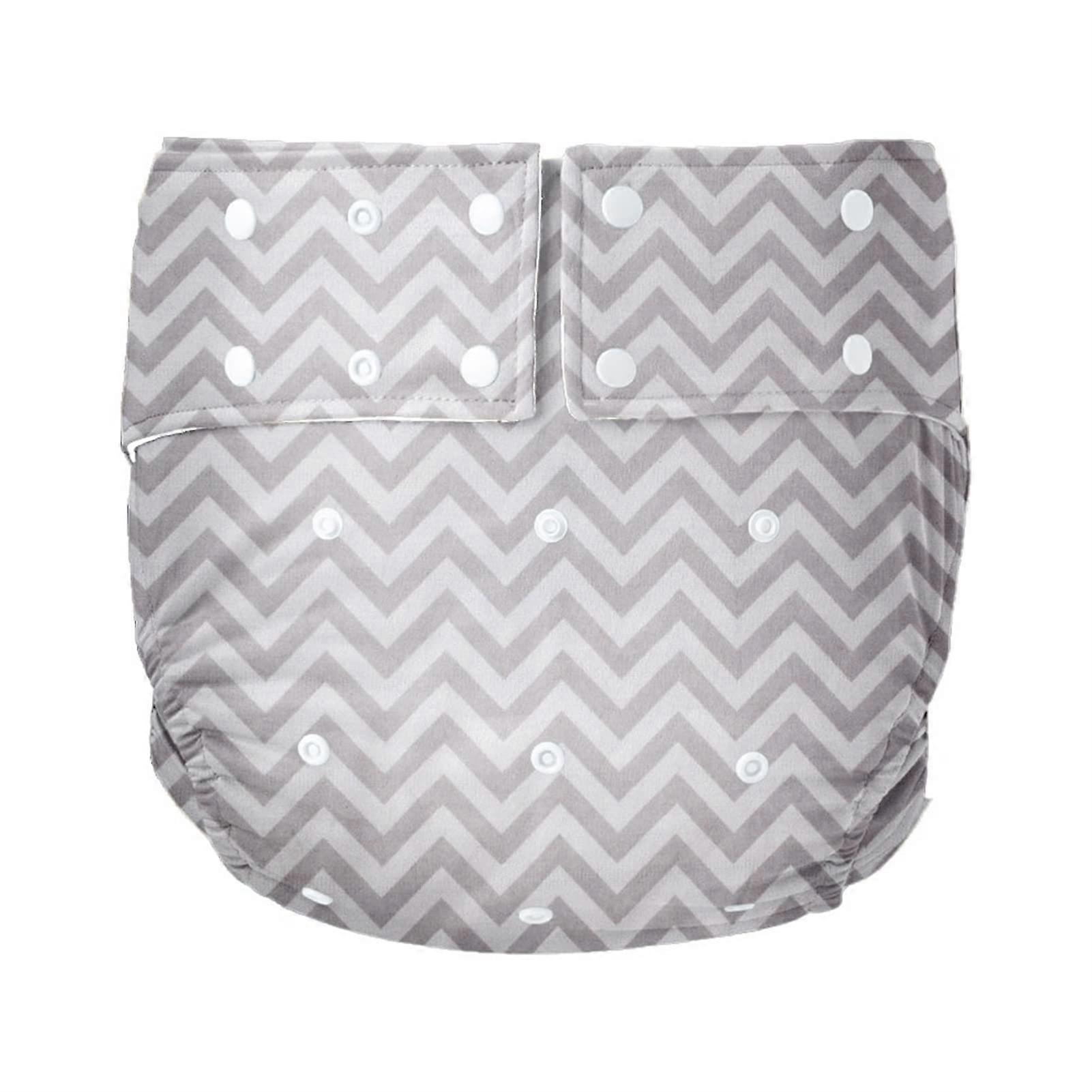 Reusable Cloth Diapers for Adults, Medium Incontinence Pocket Diaper Pants, Color K, Eco-Friendly Material