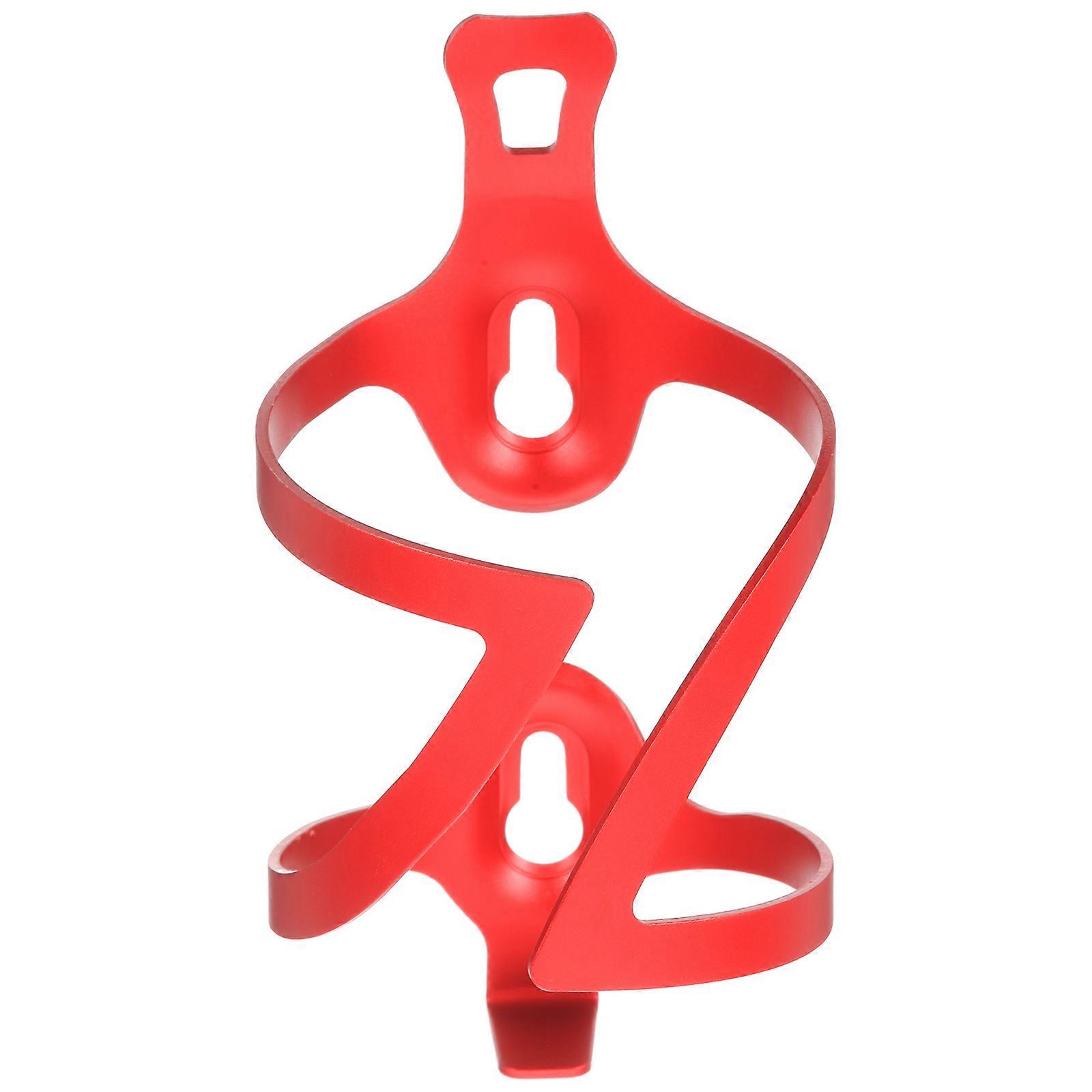 Bottle Cages Water Bottle Holder Stable Design Prevent Spills Red 14.5X8cm 2 Sets for Bicycle