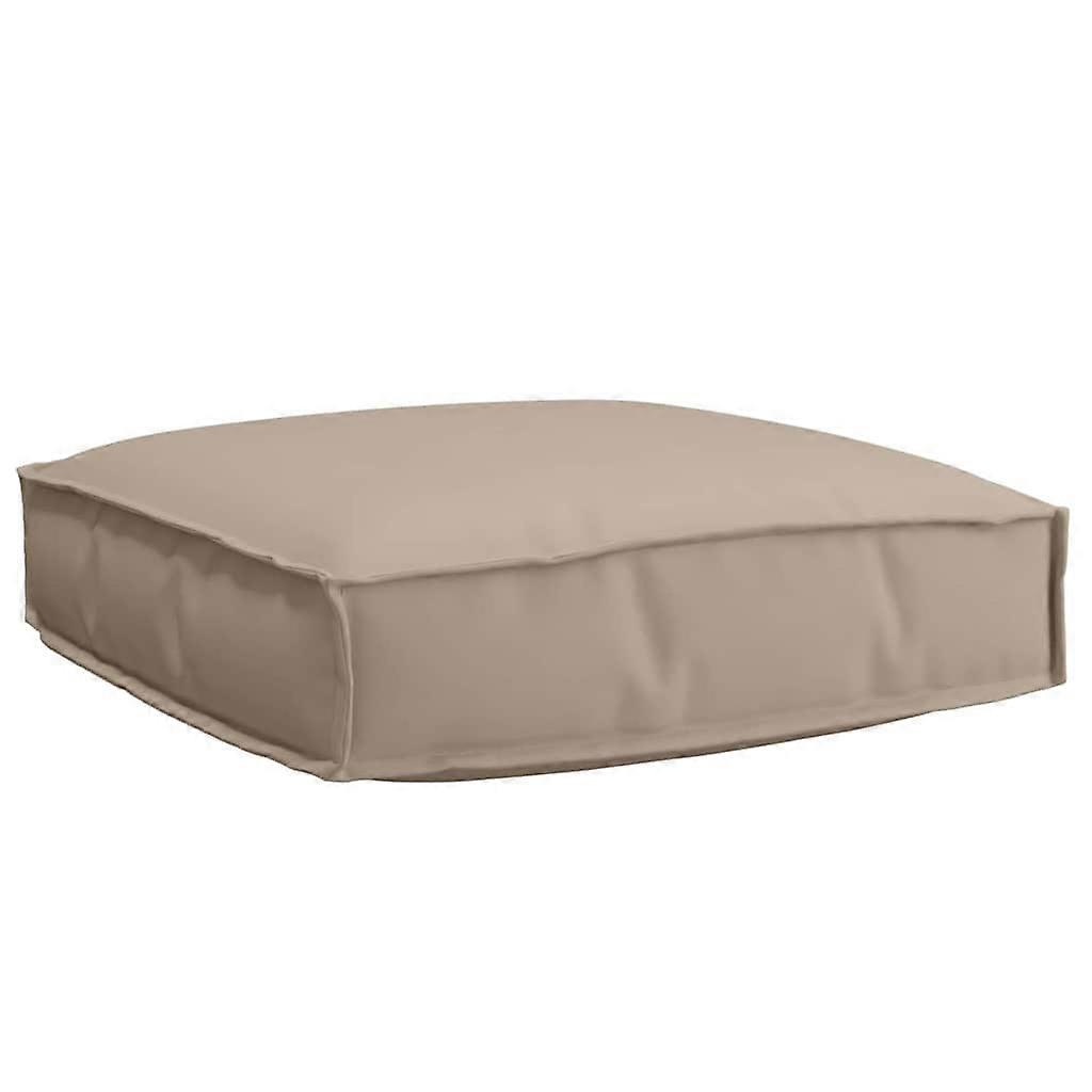Pallet cushion for a suitable seat, taupe, 60 x 60 x 12 cm