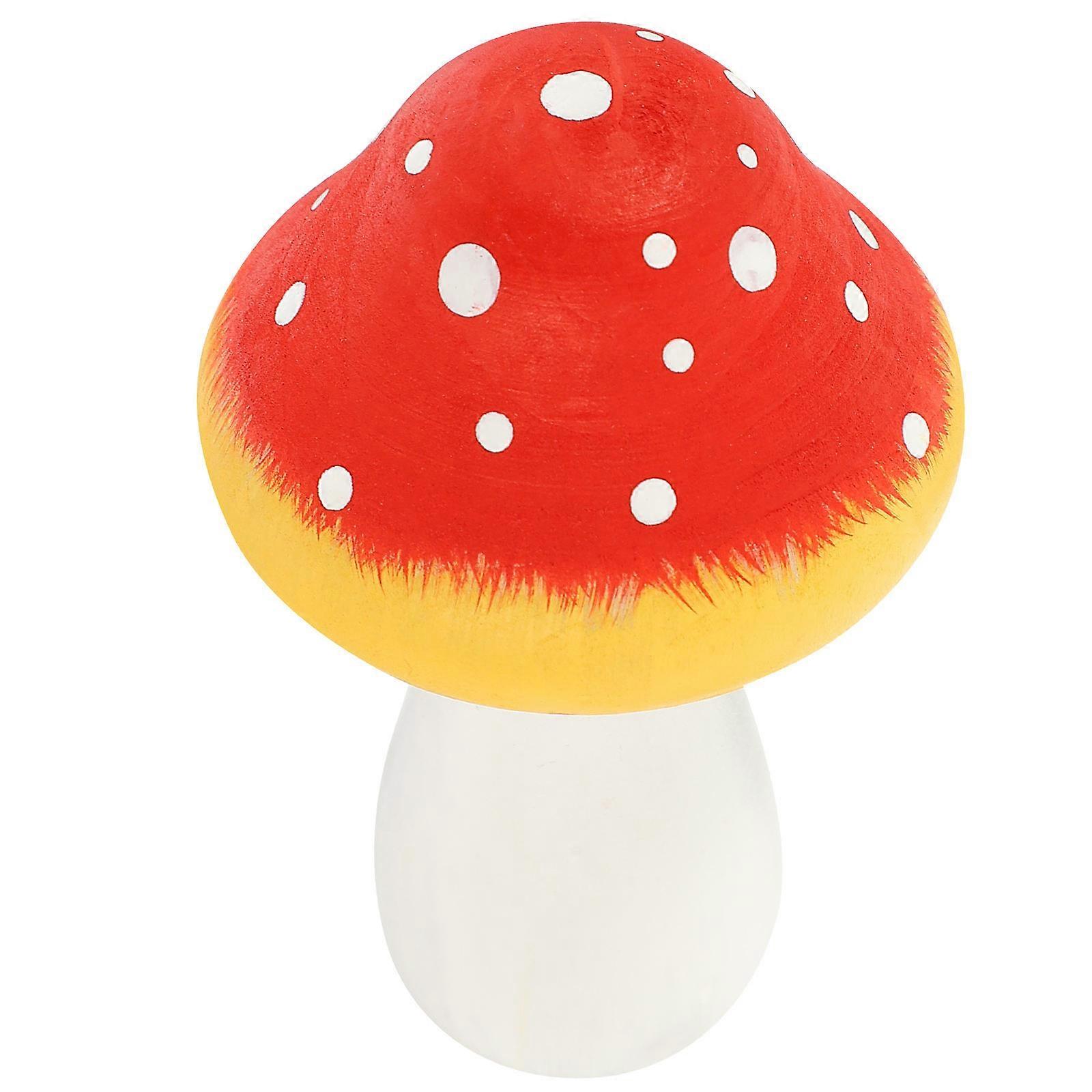 Simulated Plant Model Mushroom Figure Micro Landscape Decoration Perfect For Special Days 1 Set
