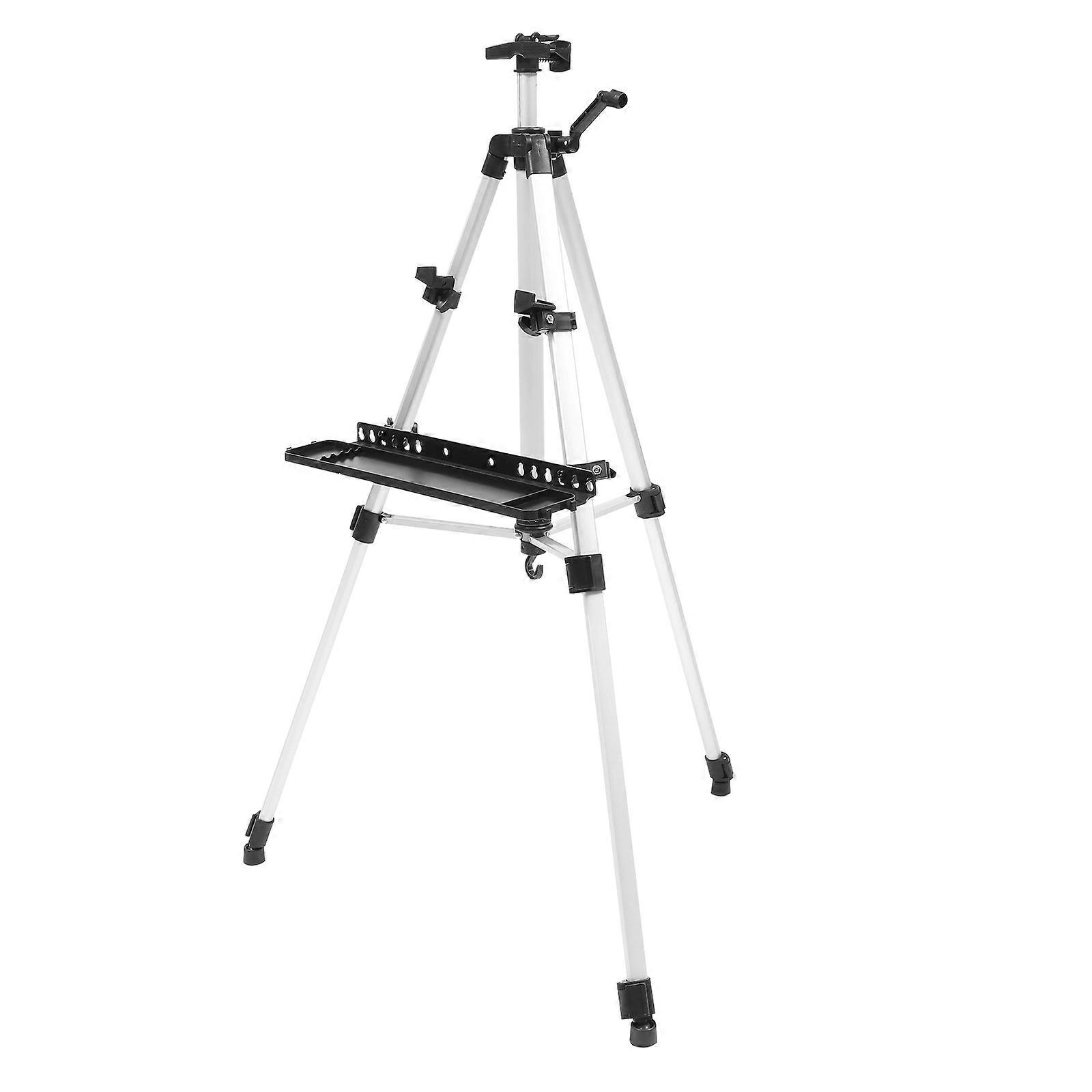 Artist Easel Stand Adjustable Height Display Stand Triangular Shape 1Set