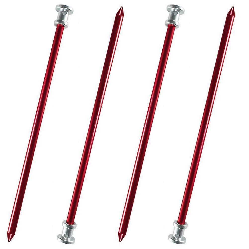 Aluminum Alloy Tent Pegs for Outdoor Camping Essential Sturdy and Durable Assorted Color
