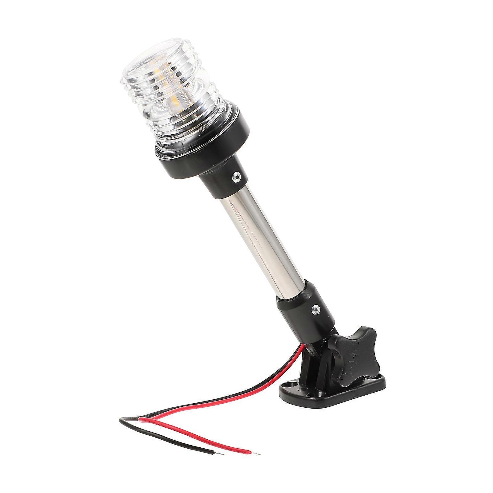 All Round 360 Degree Navigation Anchor Lamp For Marine Boat Yachts 9.43X2.55X2.16inch ABS Safety Equipment 1Pcs