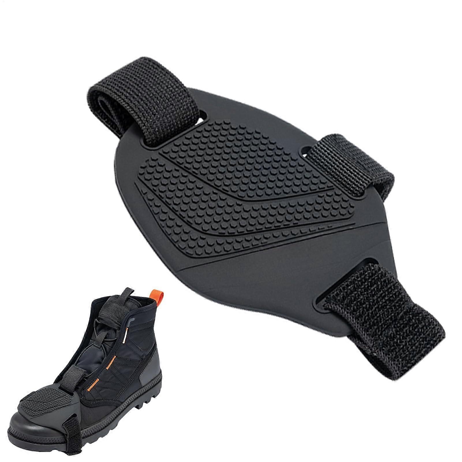 Motorcycle Gear Shift Pad Rubber Boot Protector 0.9 x 7.4 Inch Adjustable Non-Slip For Men Bikers Touring Commuters