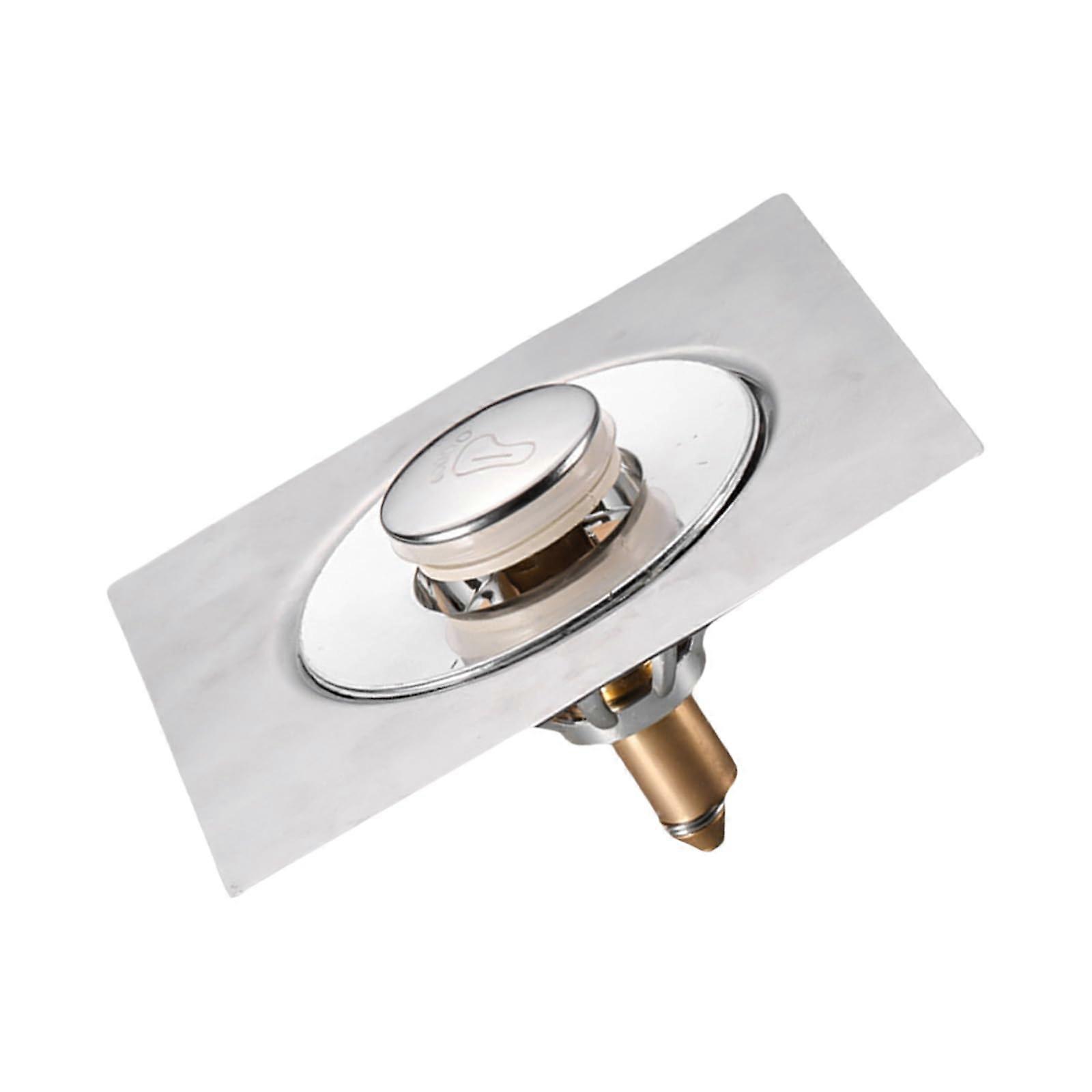 Stainless steel floor drain deflector