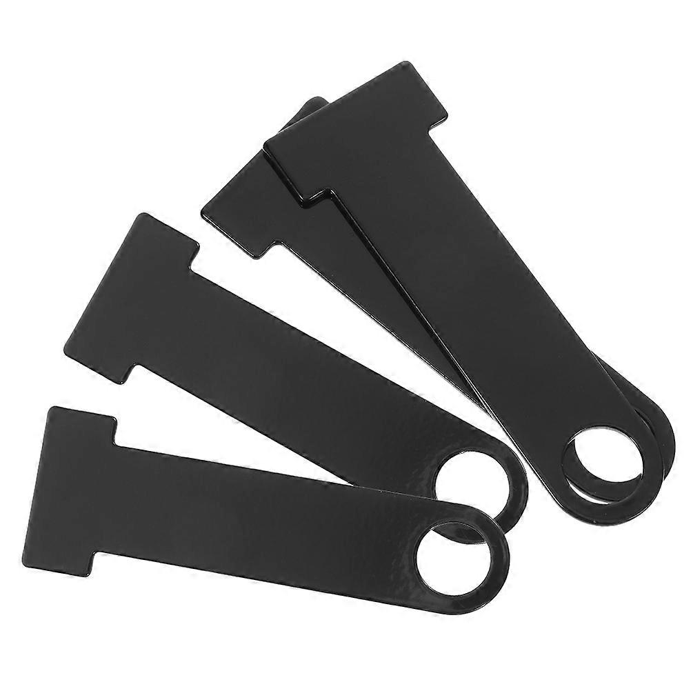 4pcs Ring Locks for Motorcycle Straps – Quick Locking, Durable Security Rings Compatible with Bike for Enhanced Protection