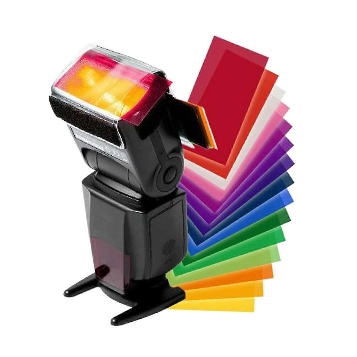 Gel Filter Colour Filter Cards For Professional Photography High Light Transmission Colour Correction