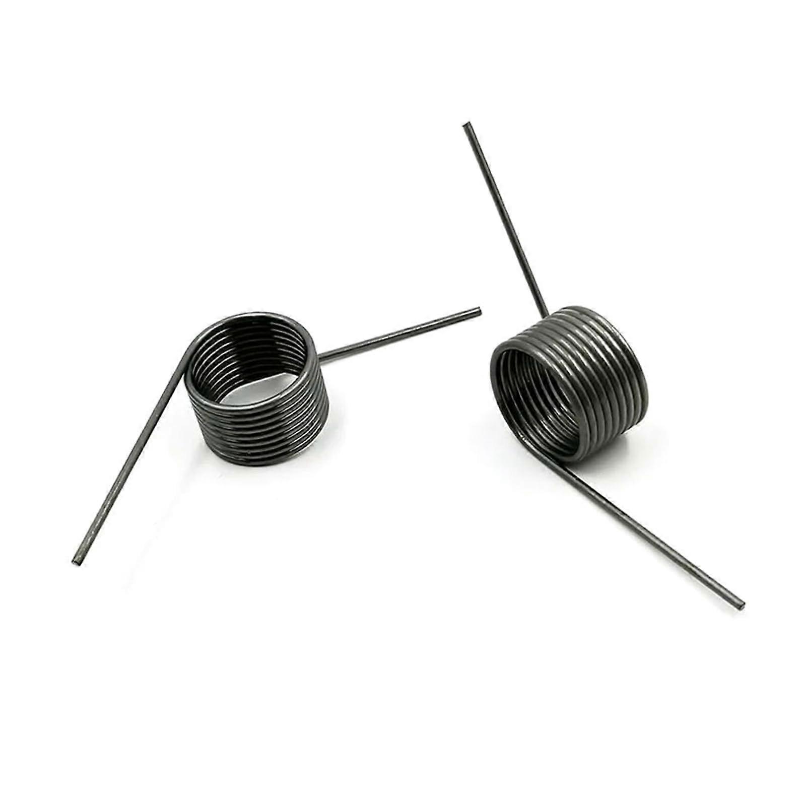 V-shaped Screwdriver Ring Torsion Springs, 10 Pcs, Wire Diameter 1.2 mm, Angles 60/90/120/180 Degrees, Size 1.2x6x3.6 mm