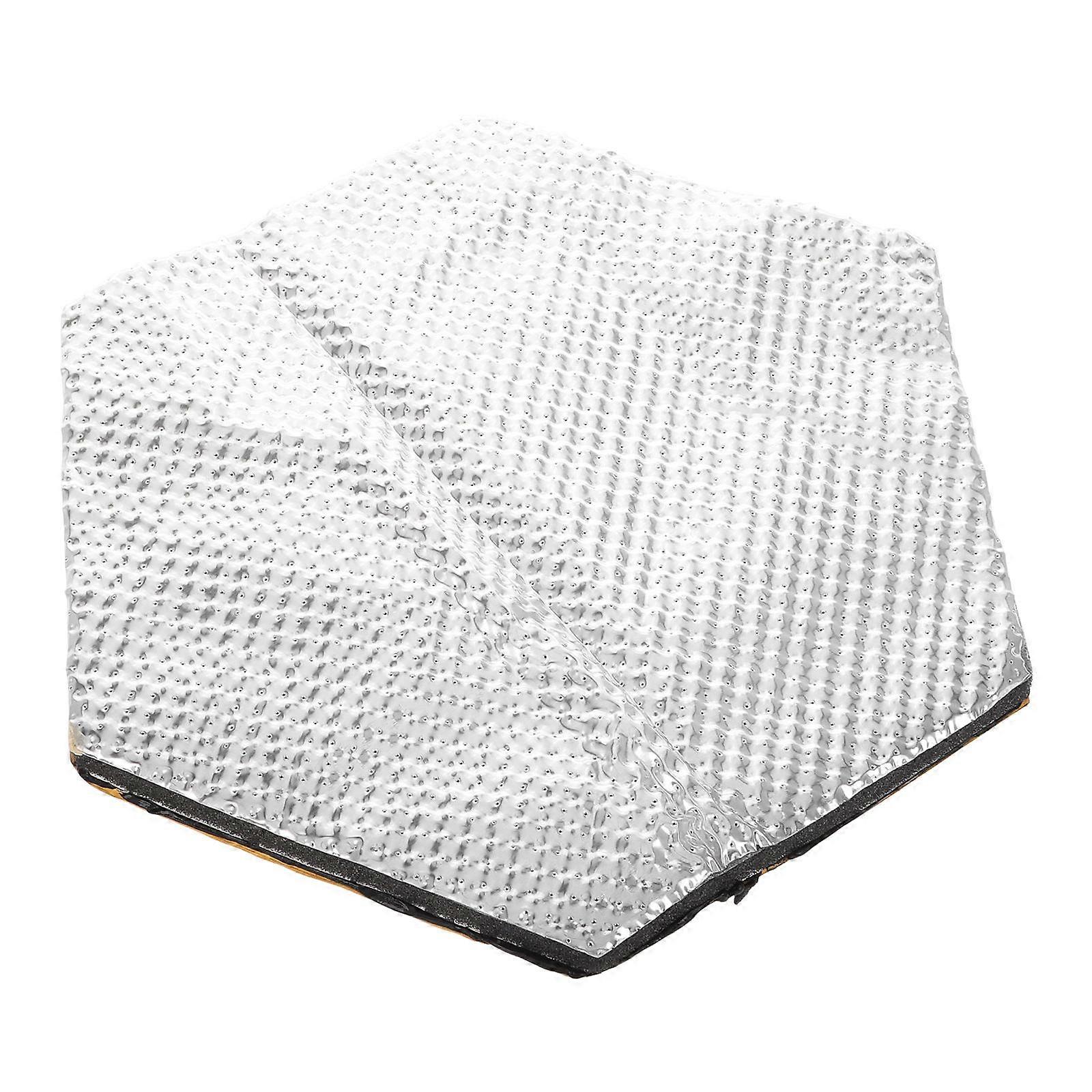 Sound Dampening And Heat Insulation For Vehicle Audio 22.00X19.50X1.00CM 1Set To Enhance Audio Performance