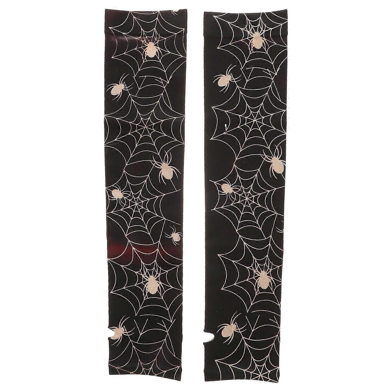 Black Fingerless Arm Warmers for Winter Use Ideal for Driving Texting or Evening Walks Pair