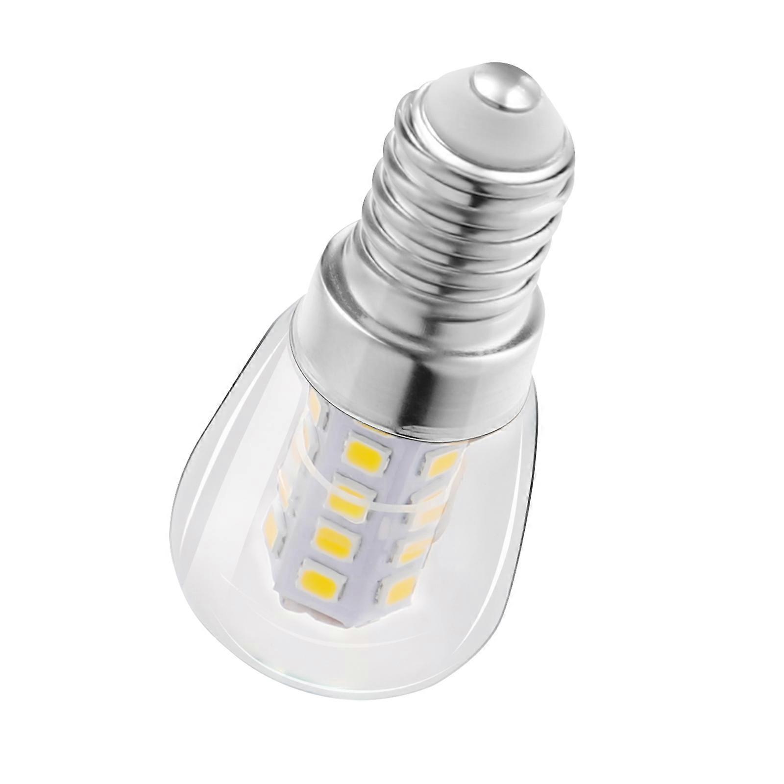 E14 LED Corn Light 2PCS Replacement Bulbs For Refrigerators And Offices Warm White Light Dazzle-Free