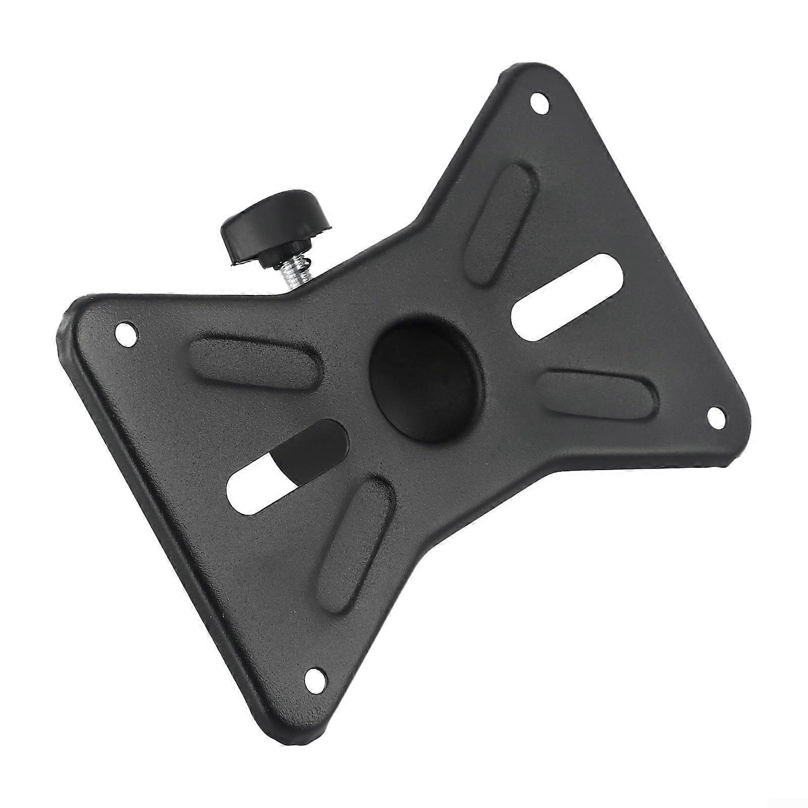 Metal Mounting Adapter For DJ Speaker Stands - Adjustable Top Cap For Improved Audio Performance