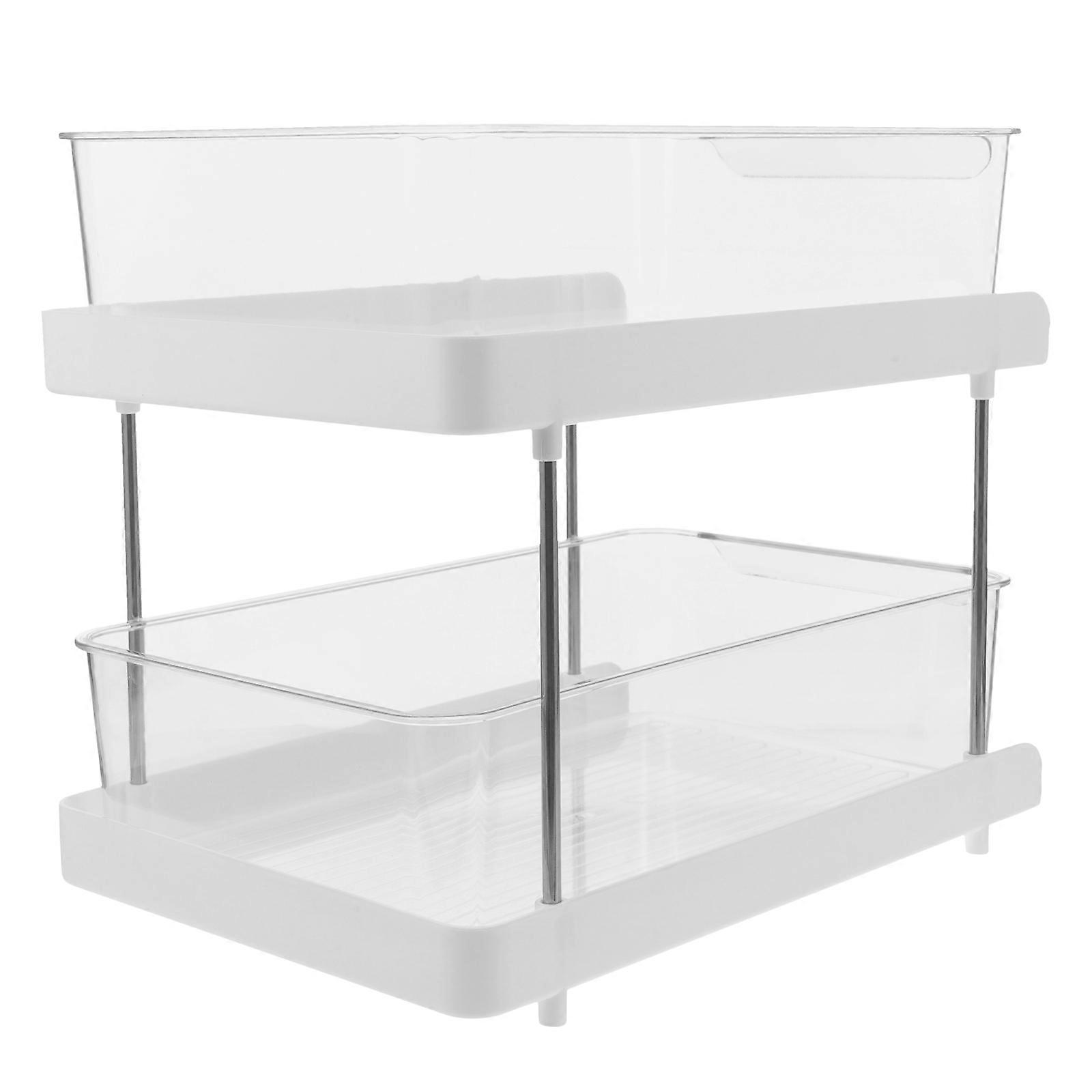 Under Sink Organizer Bathroom Kitchen Drawer Type Storage Rack Makeup Storage Shelf