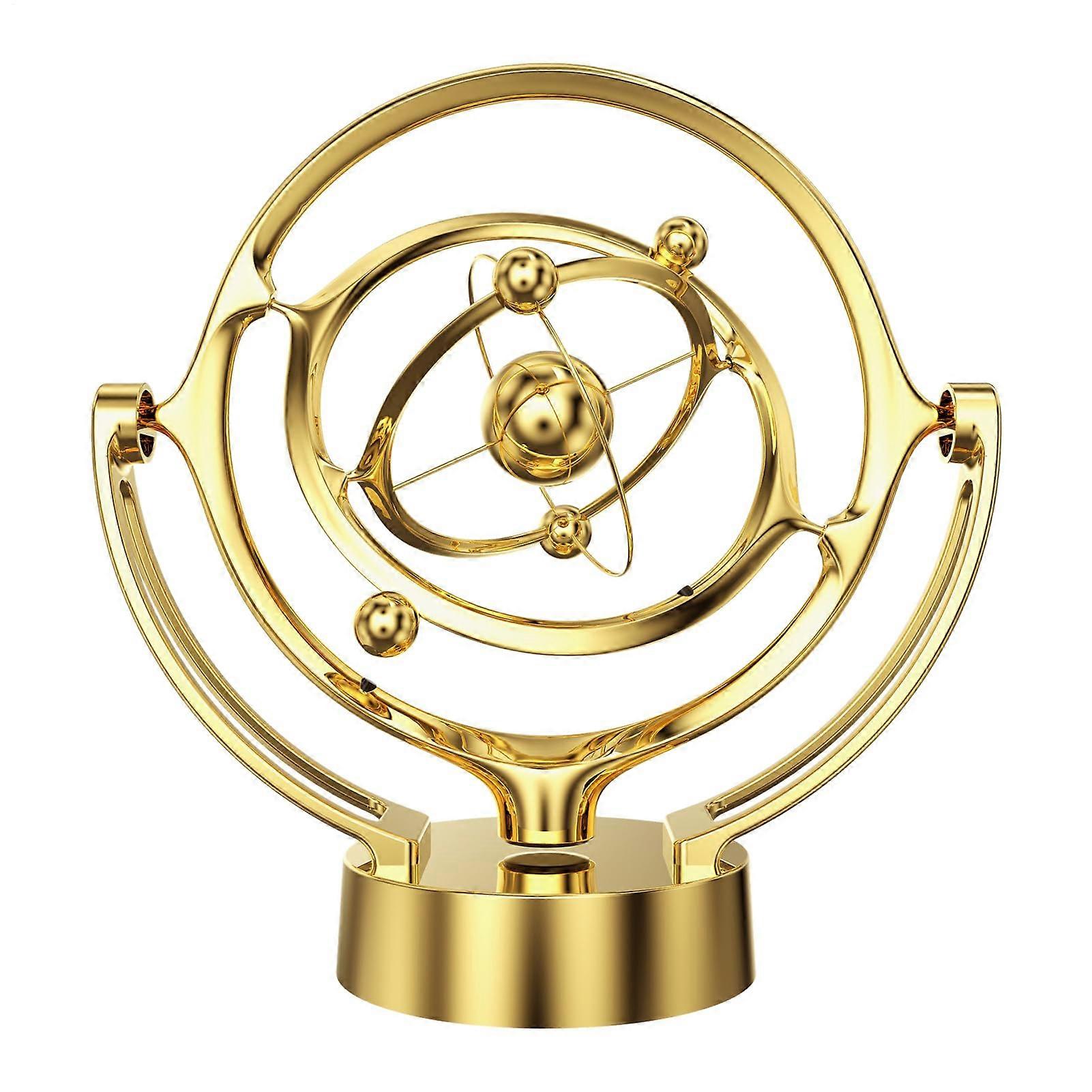 Desktop Toy USB Magnetic Perpetual Motion Demonstration Lever Planetary Orbits Educational Desk Decor For Kids