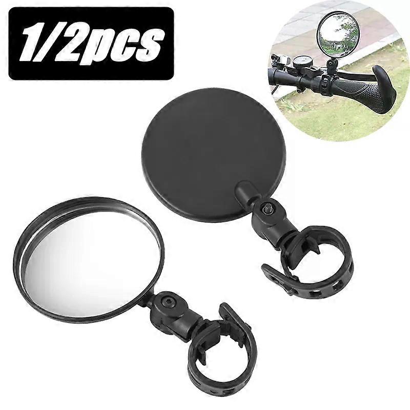 Universal Motorcycle Mirror Handlebar Rearview Mirror for Bicycle 360 Rotation Adjustable for Bike Riding Cycling Mirror