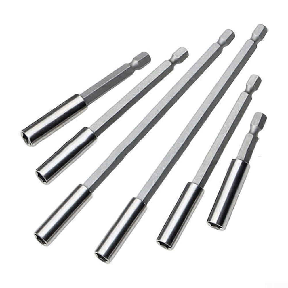 Magnetic Screwdriver Extension Bit Holder Set, 1/4-Inch Hex Shank, 3-Piece, Designed for Precision and Durability