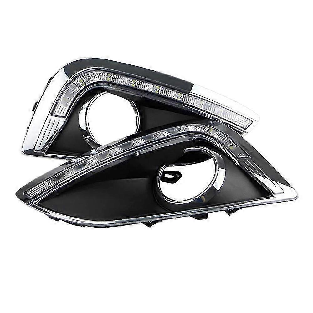 suitable for hyundai ix35 20 daytime running light with fog lamp hole corner signal lamp assembly