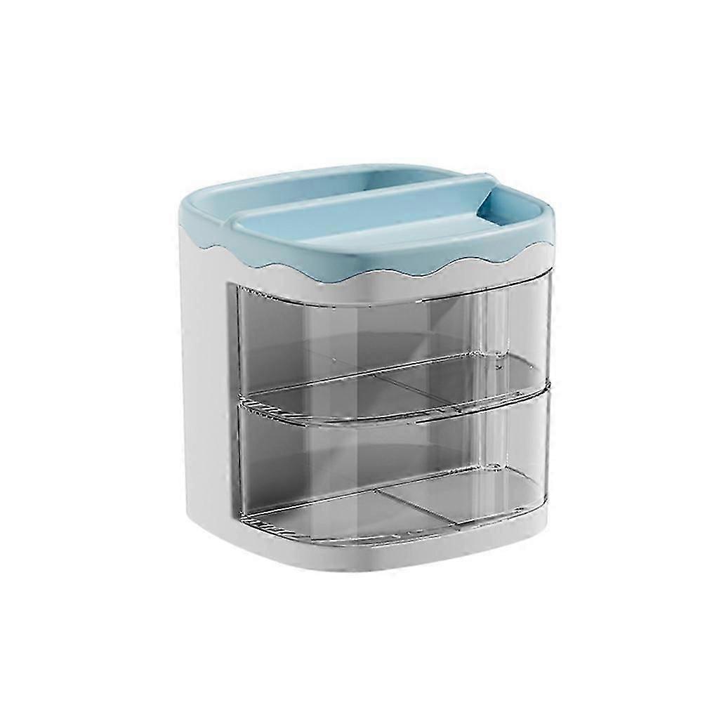 Cute Cartoon Multi-drawer Pen Storage Box for Students and Office Use