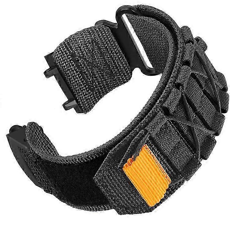 Compatible For Huami Amazfit T-Rex 3 Nylon Watch Band Loop Fastener Wrist Strap with Connector