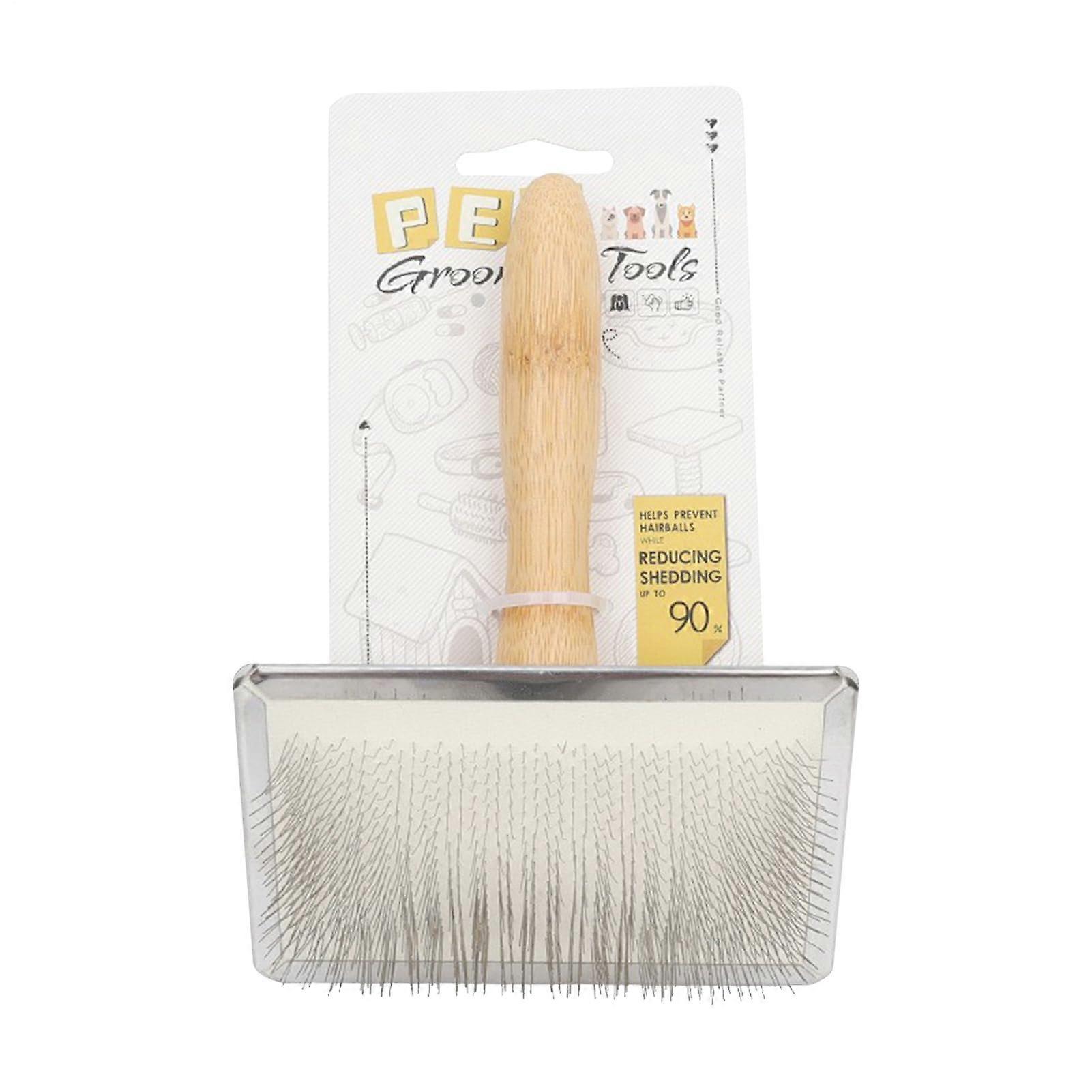 Dog Undercoat Brush, Extra Large Pet Deshedder for Long and Short Haired Pets, Dematting Rake Grooming Tool