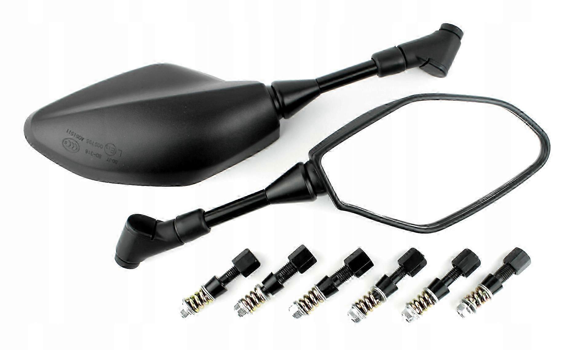 Motorcycle Mirrors Black M10 Yamaha Mt Tracer Cs fast