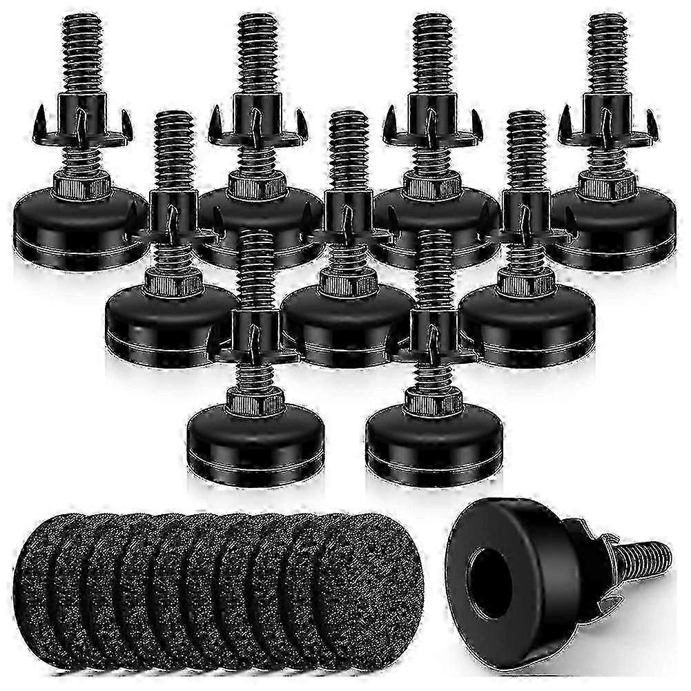 10 Set Adjustable Furniture Leveling Feet,adjustable Leg Levelers For Cabinets Sofa Tables Chairs R