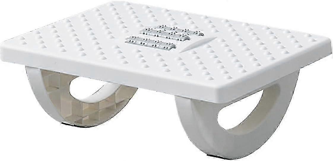 2025 Schaukelnde Fußstütze für unter dem Schreibtisch bei der Arbeit, bequemer Fußhocker Ergonomische Fußstütze mit Fußmassagegerät Fußständer