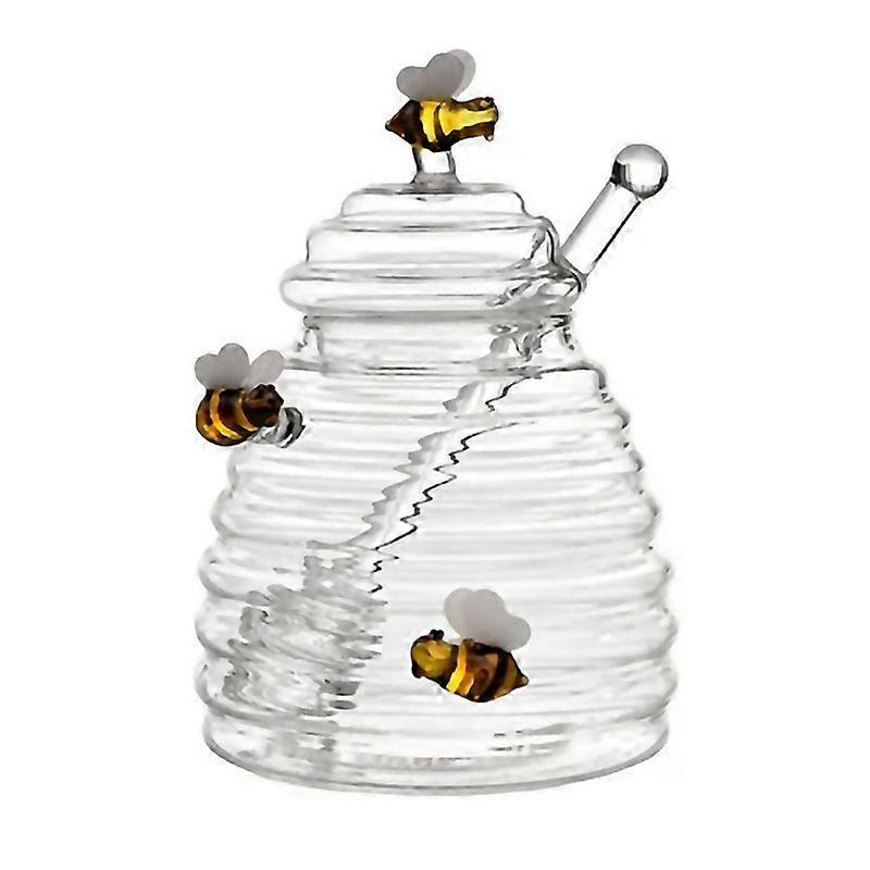 For Glass Honeycomb Tank Kitchen Tools Honey Storage Container