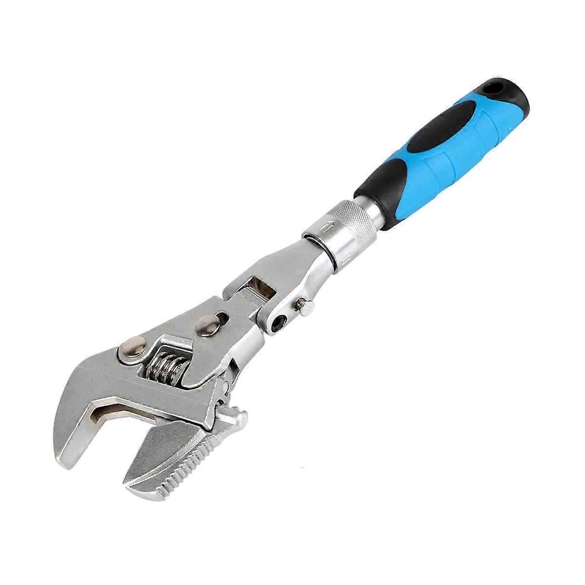 Multifunctional Five-In-One 10-Inch Retractable Adjustable Wrench