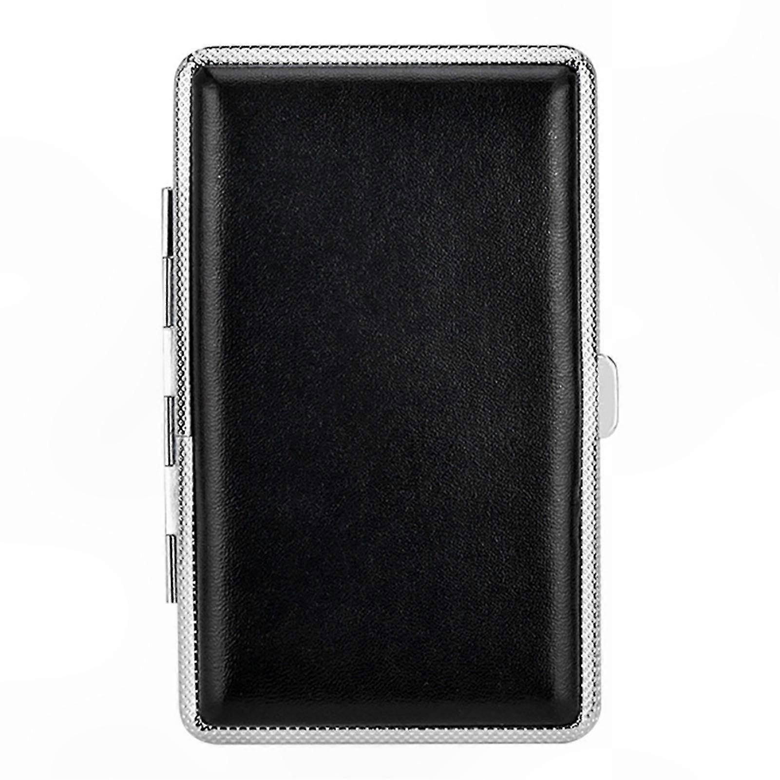 Metal Cigarette Case with 20 Capacity for Work and Travel Use Portable and Durable Design for Indoor Outdoor Storage Solution