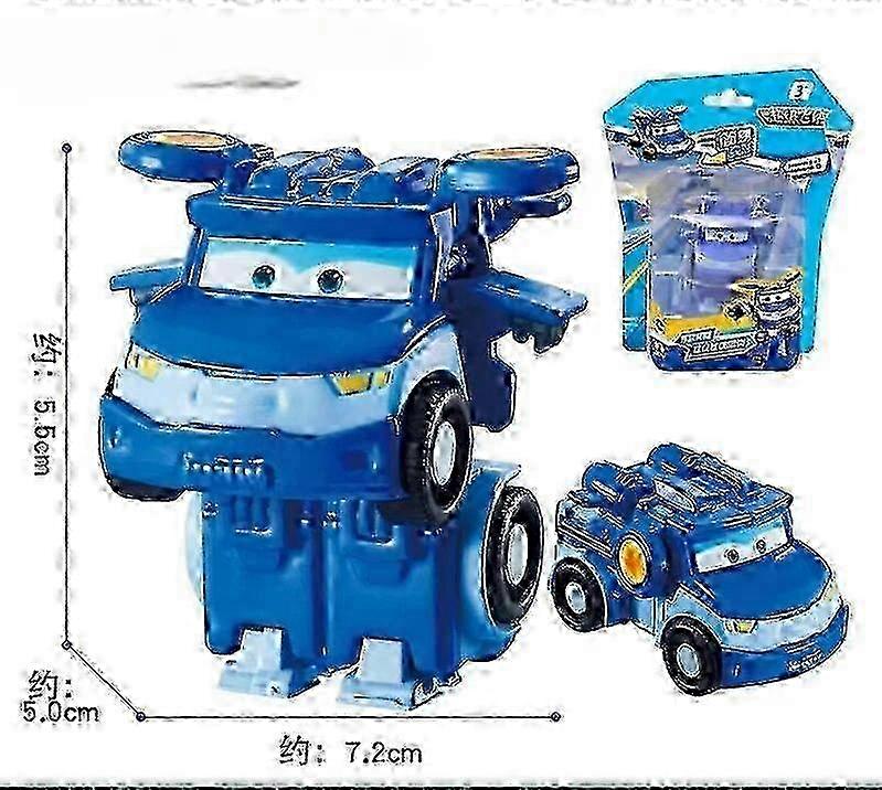 Mini Transformerende Deformasjon Flyrobot Actionfigurer Modellleker for barn