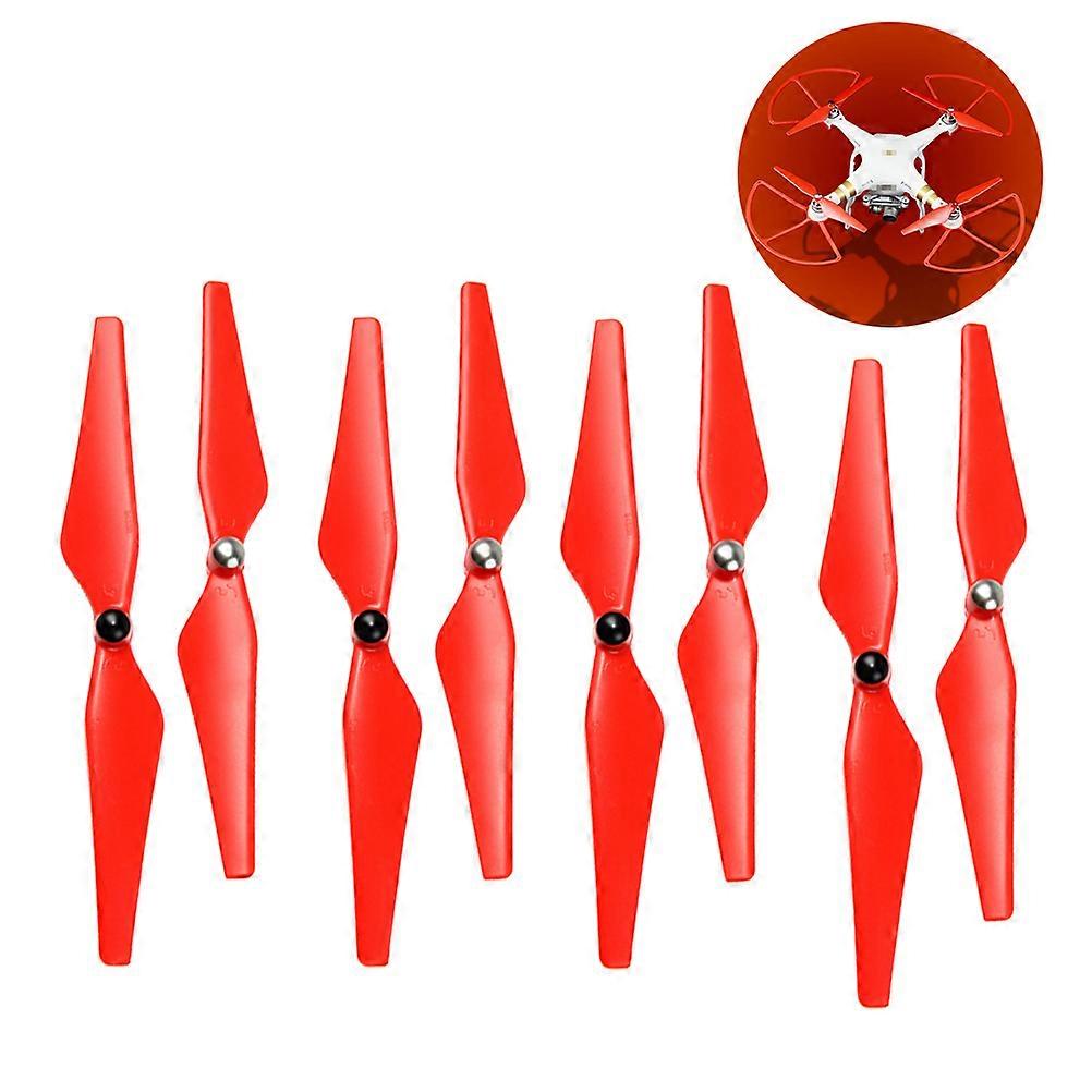 Propellers for Rc Quadcopter Self-Tightening Set 8Pcs Upgrade Red