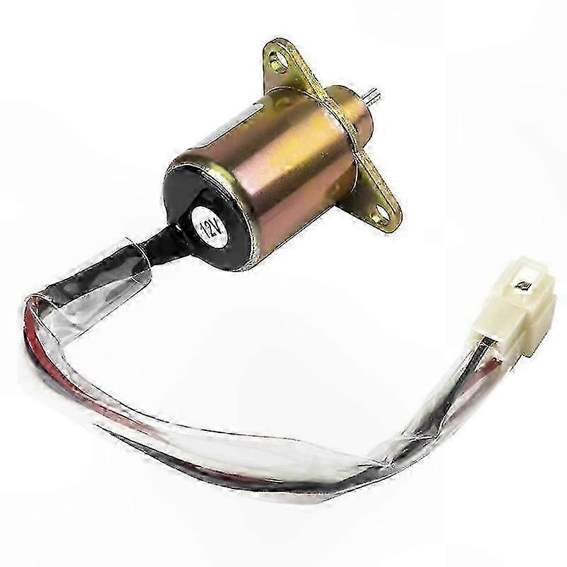 12V Fuel Shut-Off Sole for Diesel Engines, Compatible with Various Models, Durable Replacement Part SA4569T SA-4562T