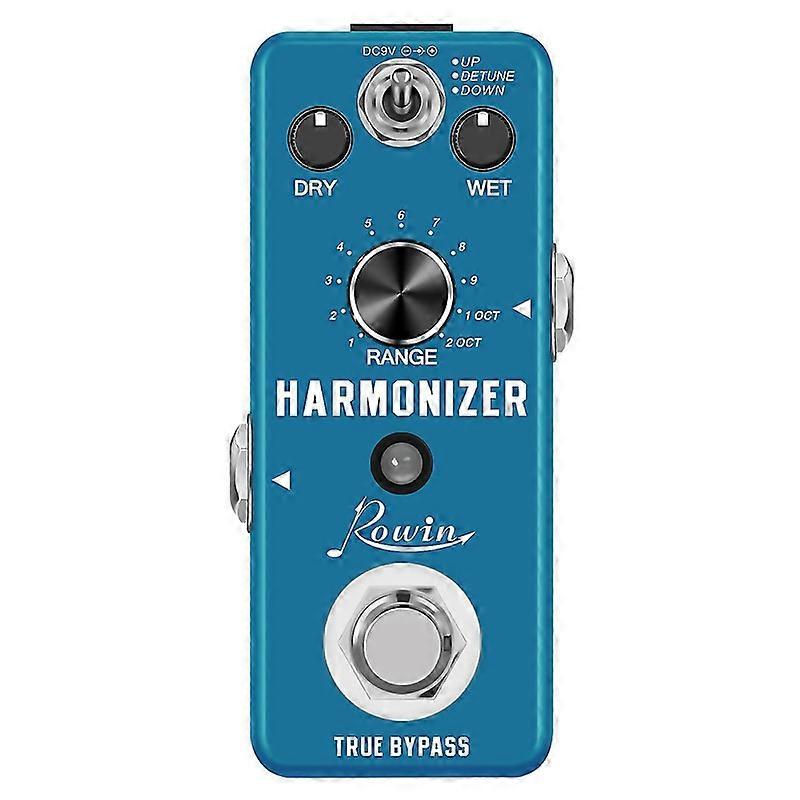 For Rowin Lef3807 Guitar Harmonizer Pedal Digital Pitch Effect Pedals Signal To Create Harmonypitch