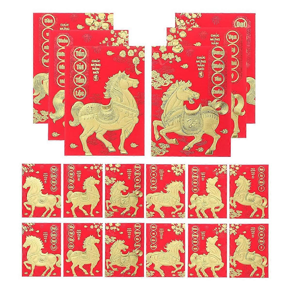 120pcs Chinese Lunar Year Lucky Money Envelopes B